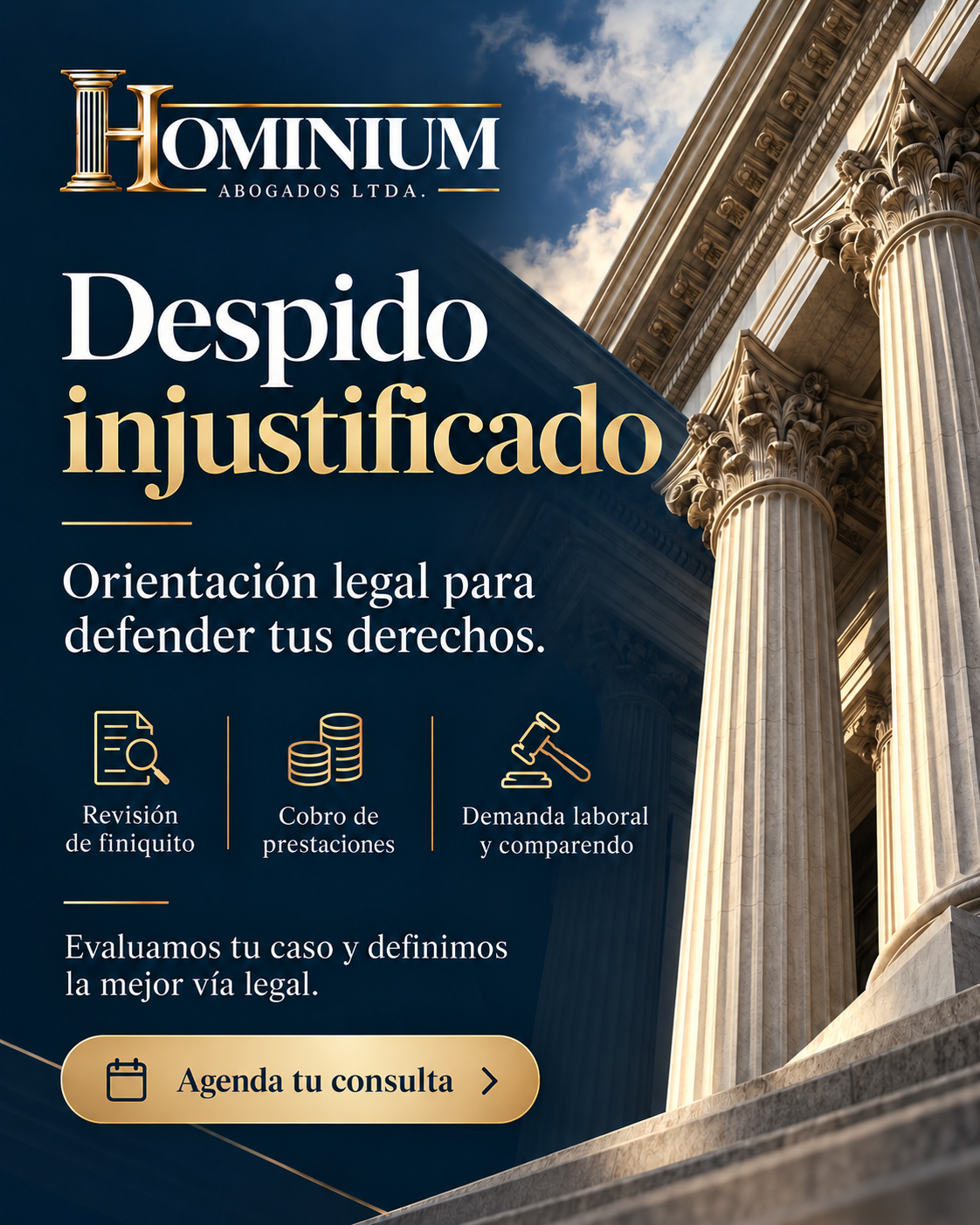 Pieza de marca Hominium: Derecho laboral